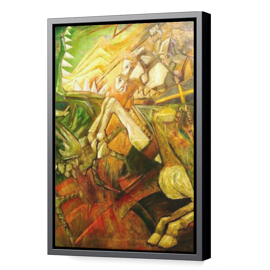 Thumbnail for Canvas - Black Floating Frame