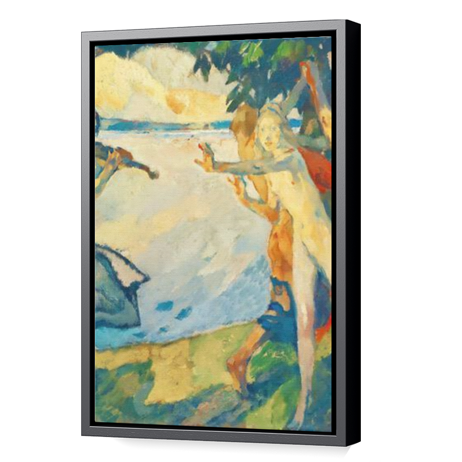 Thumbnail for Canvas - Black Floating Frame