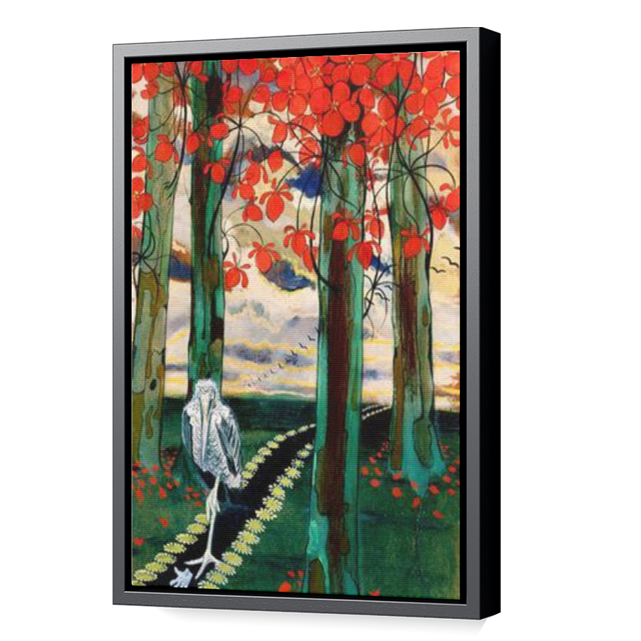 Thumbnail for Canvas - Black Floating Frame