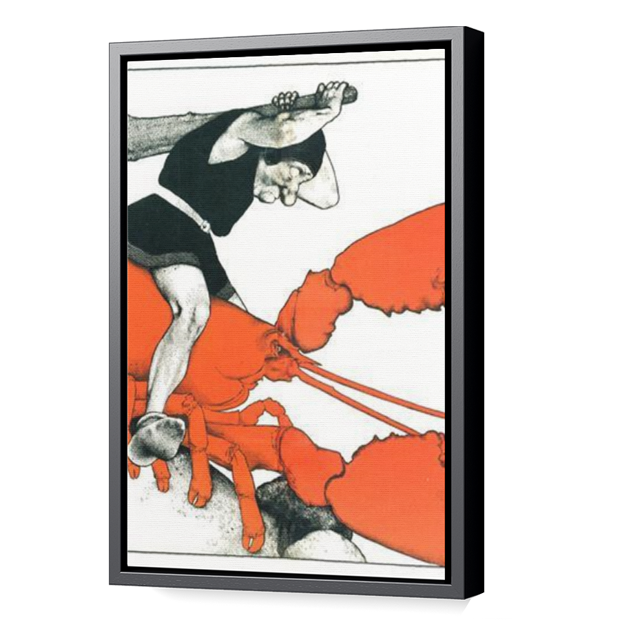 Thumbnail for Canvas - Black Floating Frame