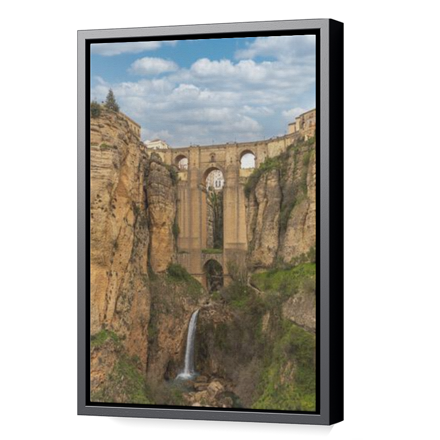 Thumbnail for Canvas - Black Floating Frame