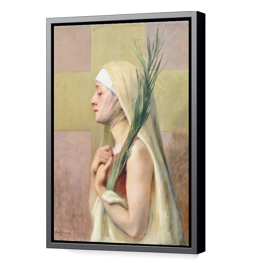 Thumbnail for Canvas - Black Floating Frame