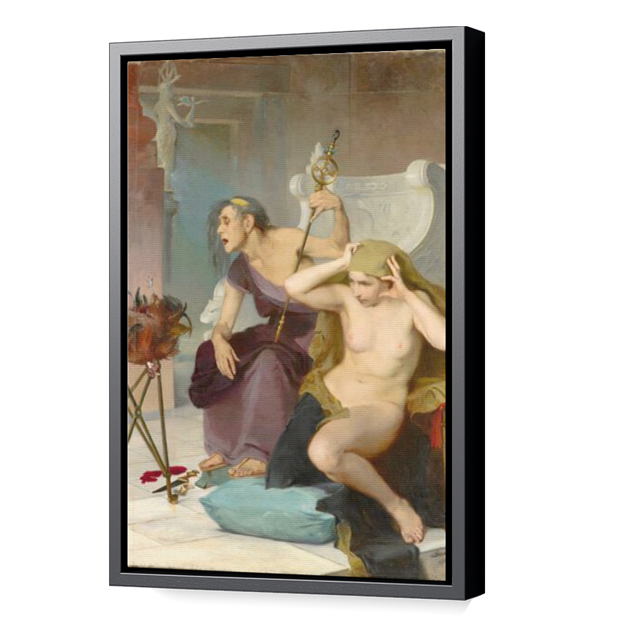 Thumbnail for Canvas - Black Floating Frame