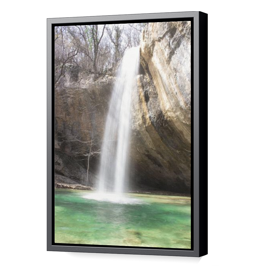 Thumbnail for Canvas - Black Floating Frame