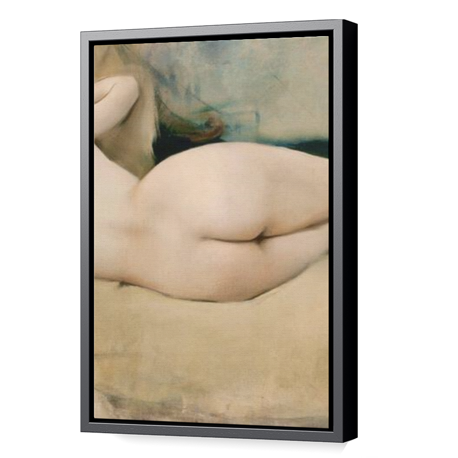 Thumbnail for Canvas - Black Floating Frame