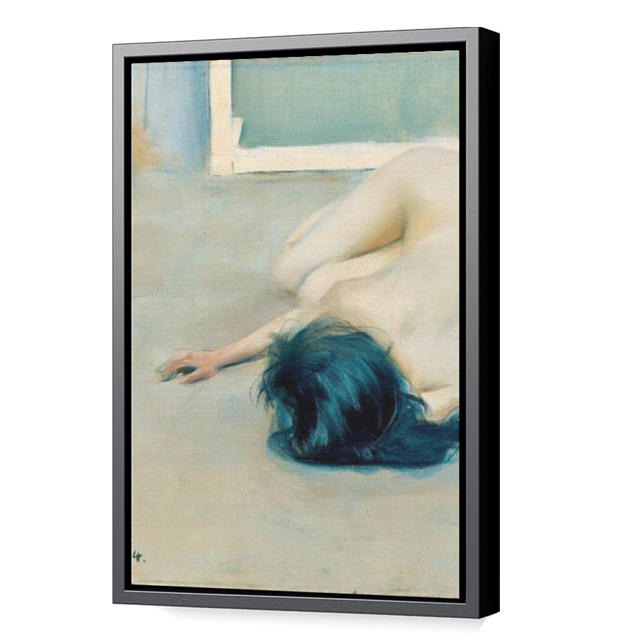 Thumbnail for Canvas - Black Floating Frame