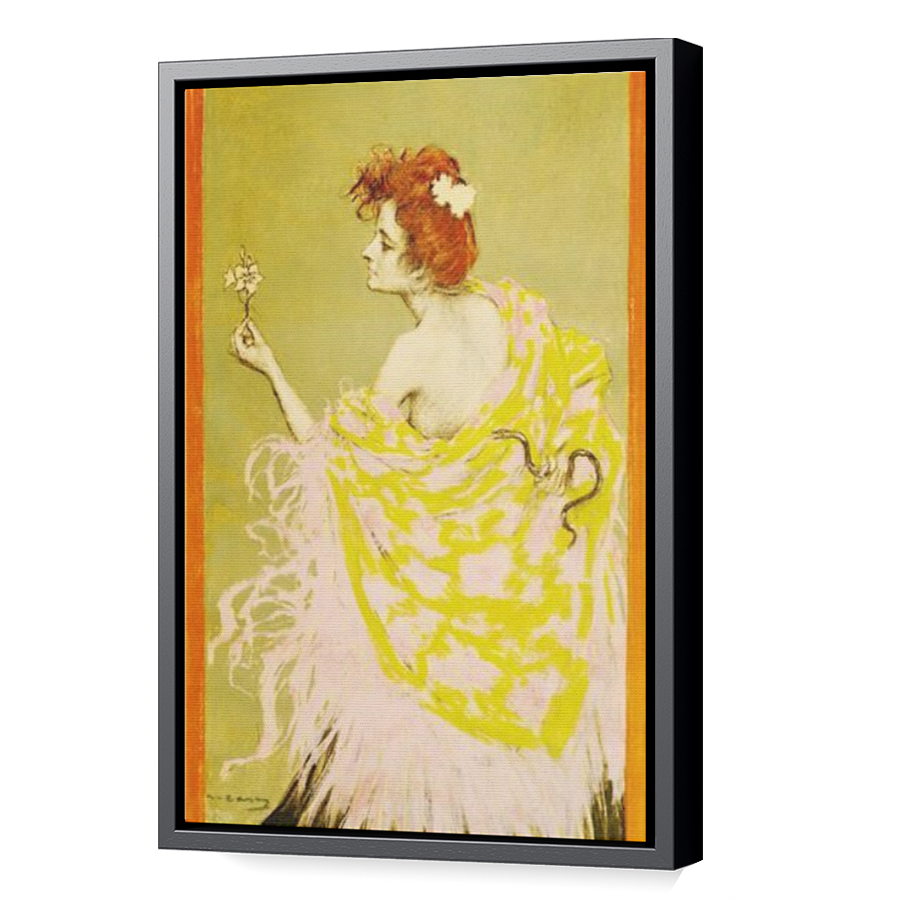 Thumbnail for Canvas - Black Floating Frame