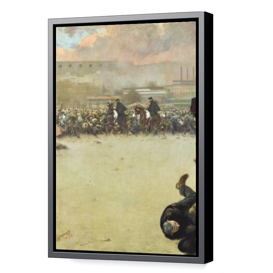 Thumbnail for Canvas - Black Floating Frame