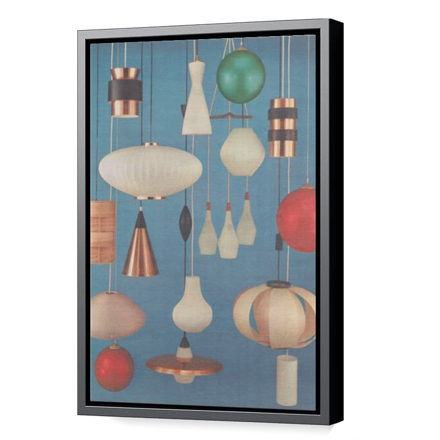 Thumbnail for Canvas - Black Floating Frame
