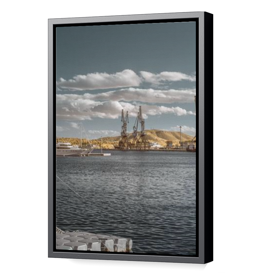 Thumbnail for Canvas - Black Floating Frame