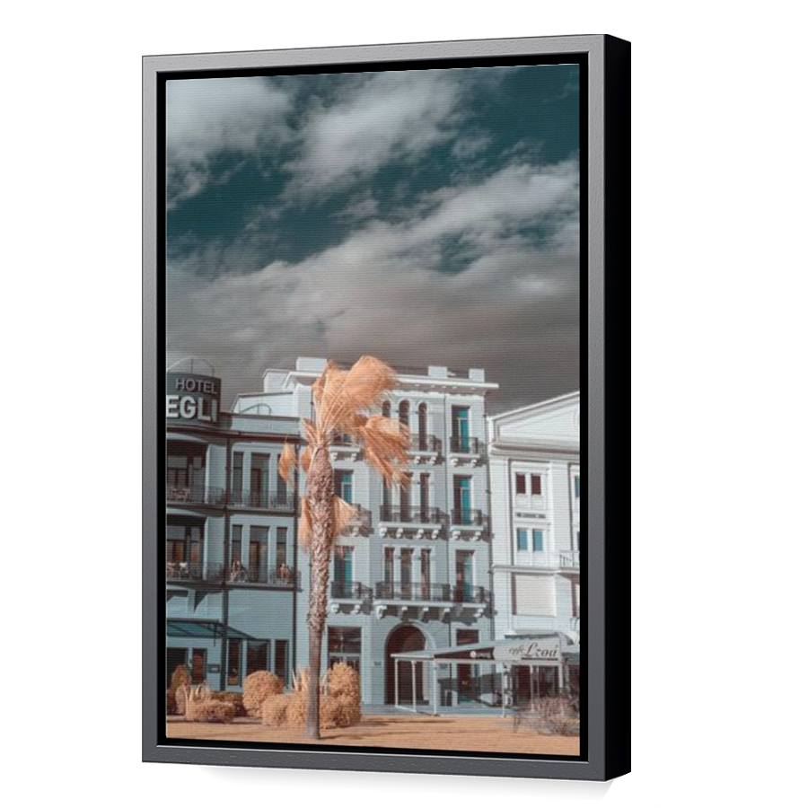 Thumbnail for Canvas - Black Floating Frame