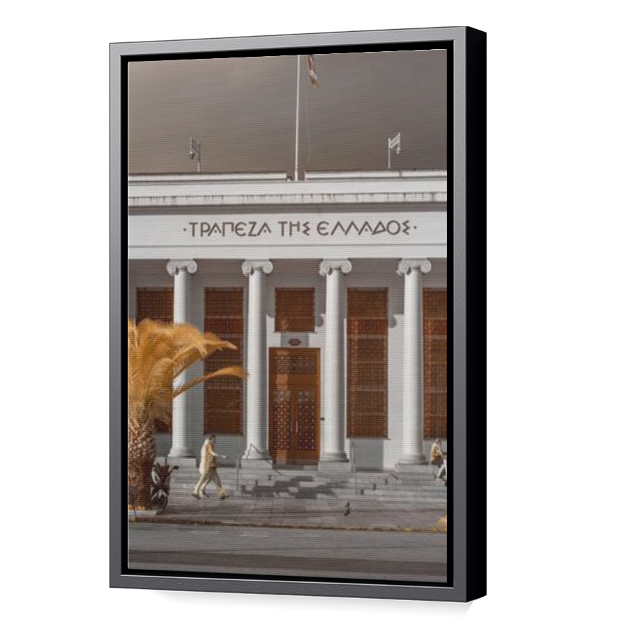 Thumbnail for Canvas - Black Floating Frame