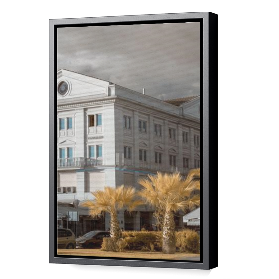 Thumbnail for Canvas - Black Floating Frame