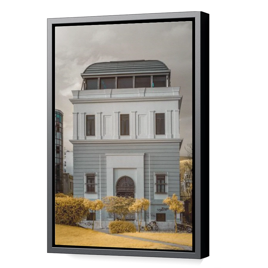 Thumbnail for Canvas - Black Floating Frame
