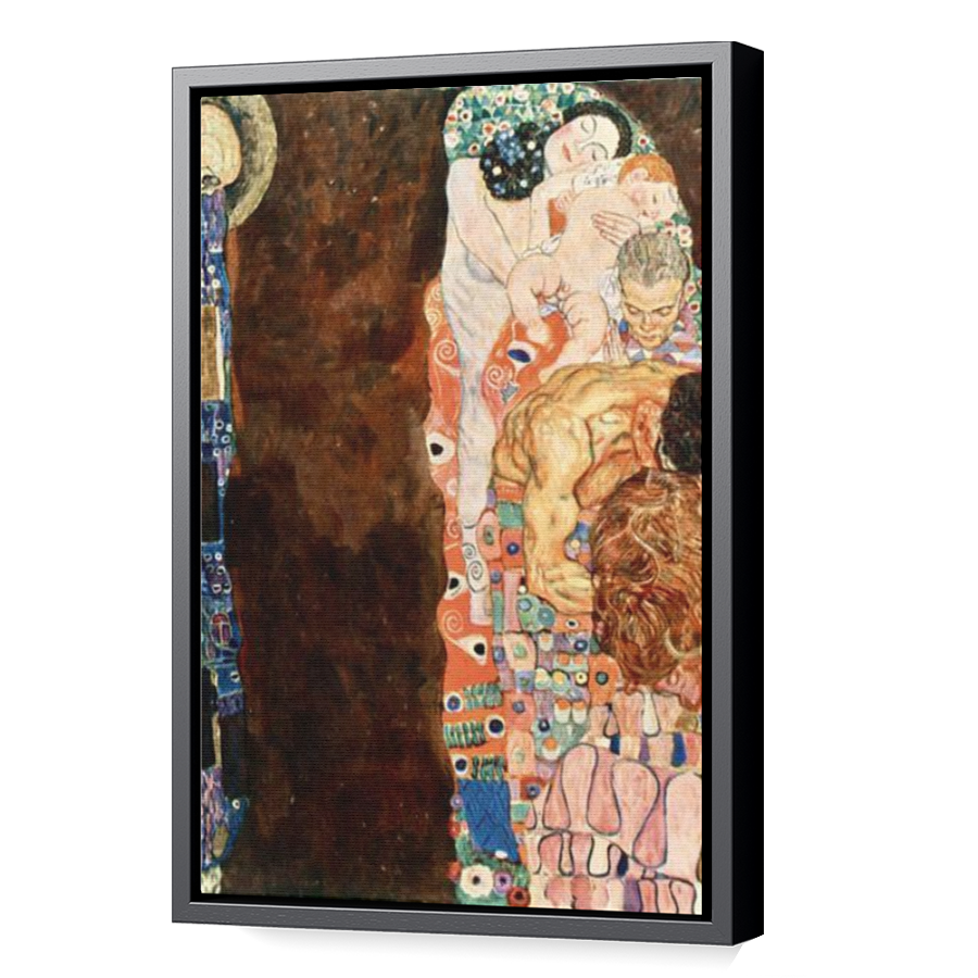 Thumbnail for Canvas - Black Floating Frame
