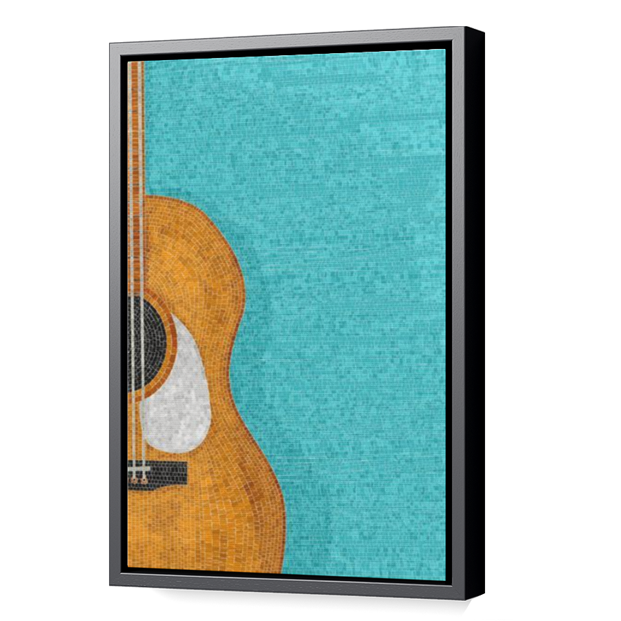 Thumbnail for Canvas - Black Floating Frame