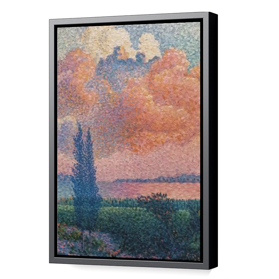 Thumbnail for Canvas - Black Floating Frame