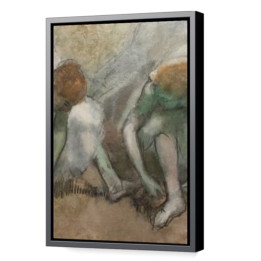 Thumbnail for Canvas - Black Floating Frame