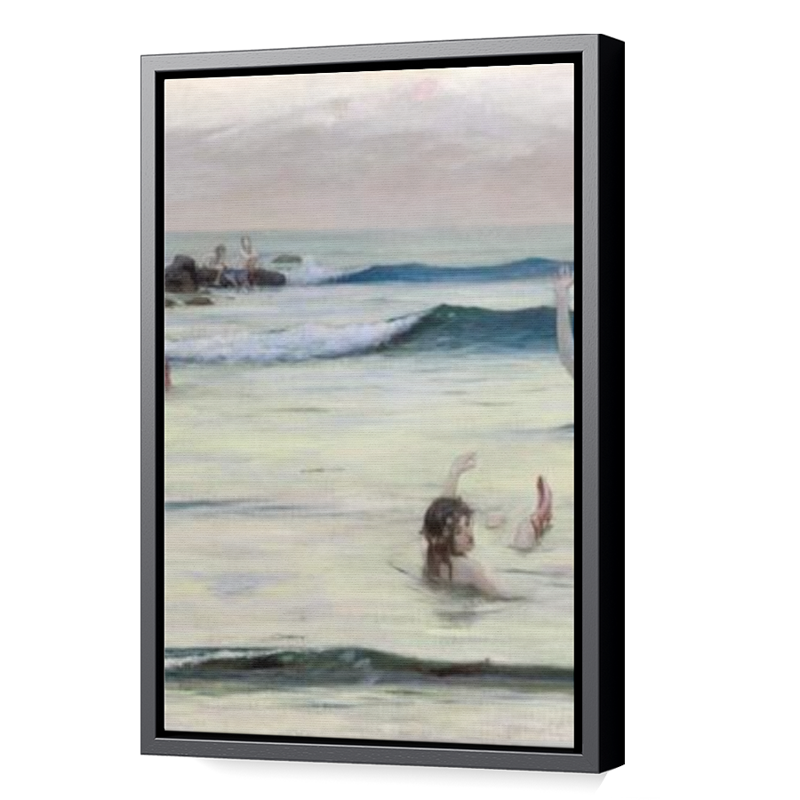 Thumbnail for Canvas - Black Floating Frame