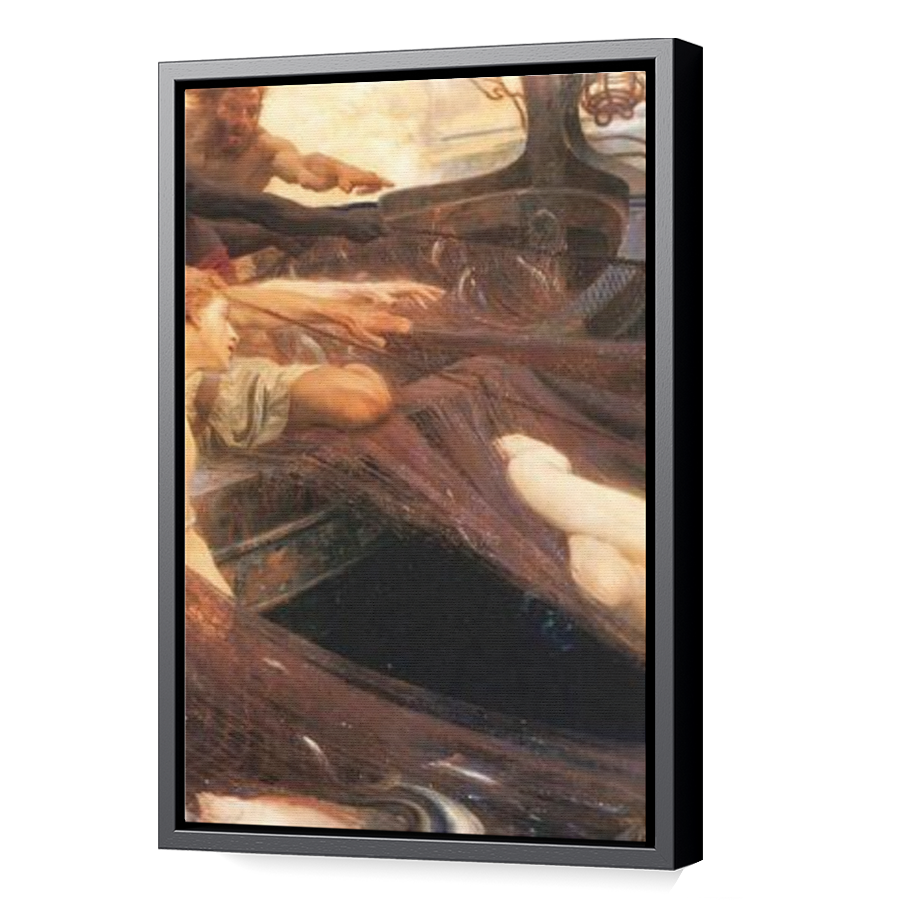 Thumbnail for Canvas - Black Floating Frame