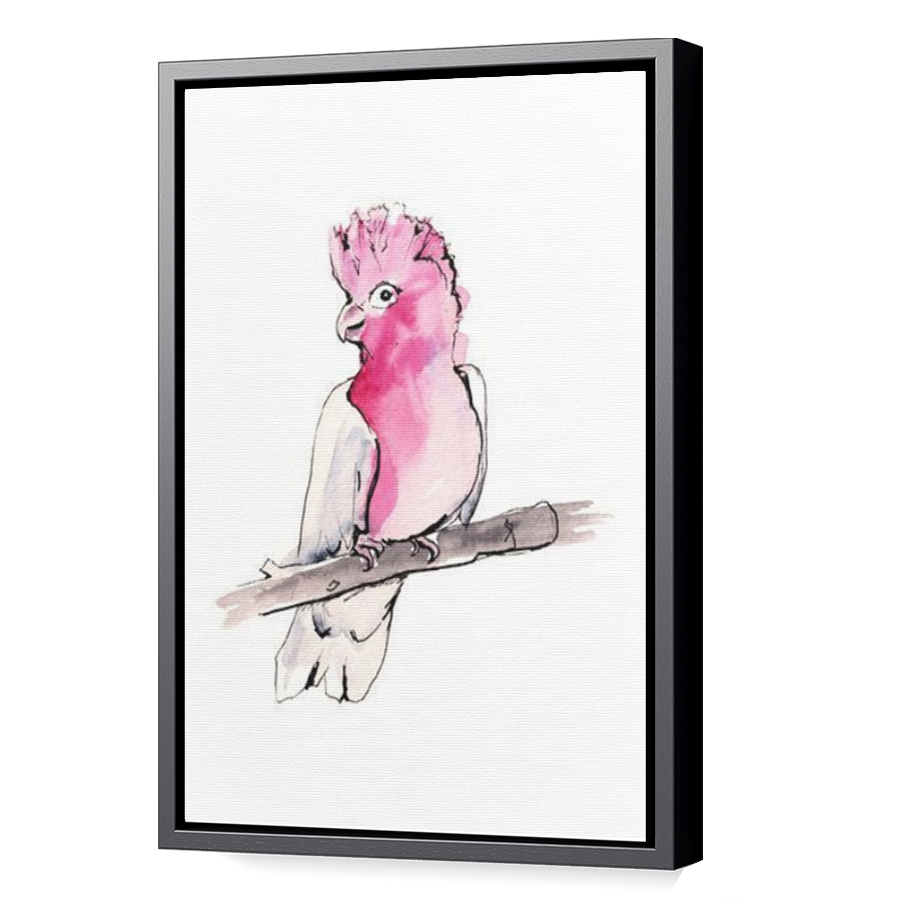 Thumbnail for Canvas - Black Floating Frame