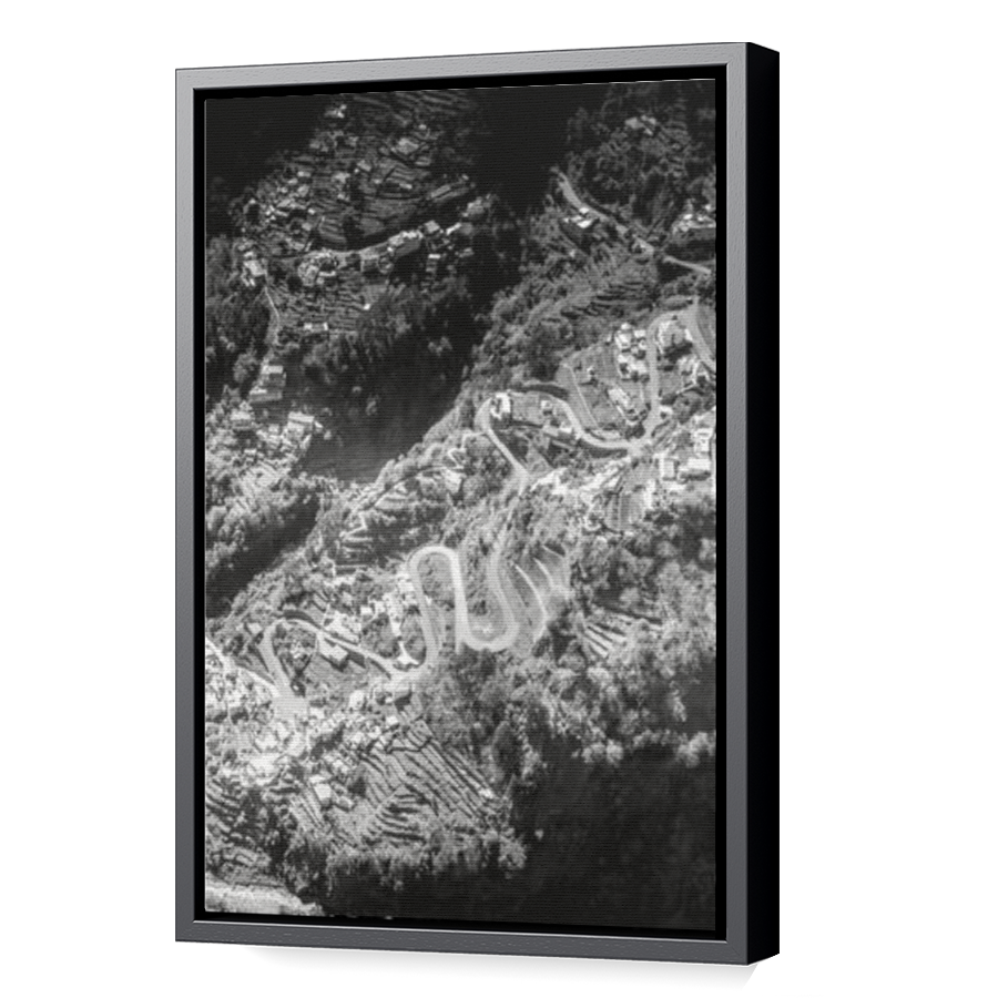 Thumbnail for Canvas - Black Floating Frame
