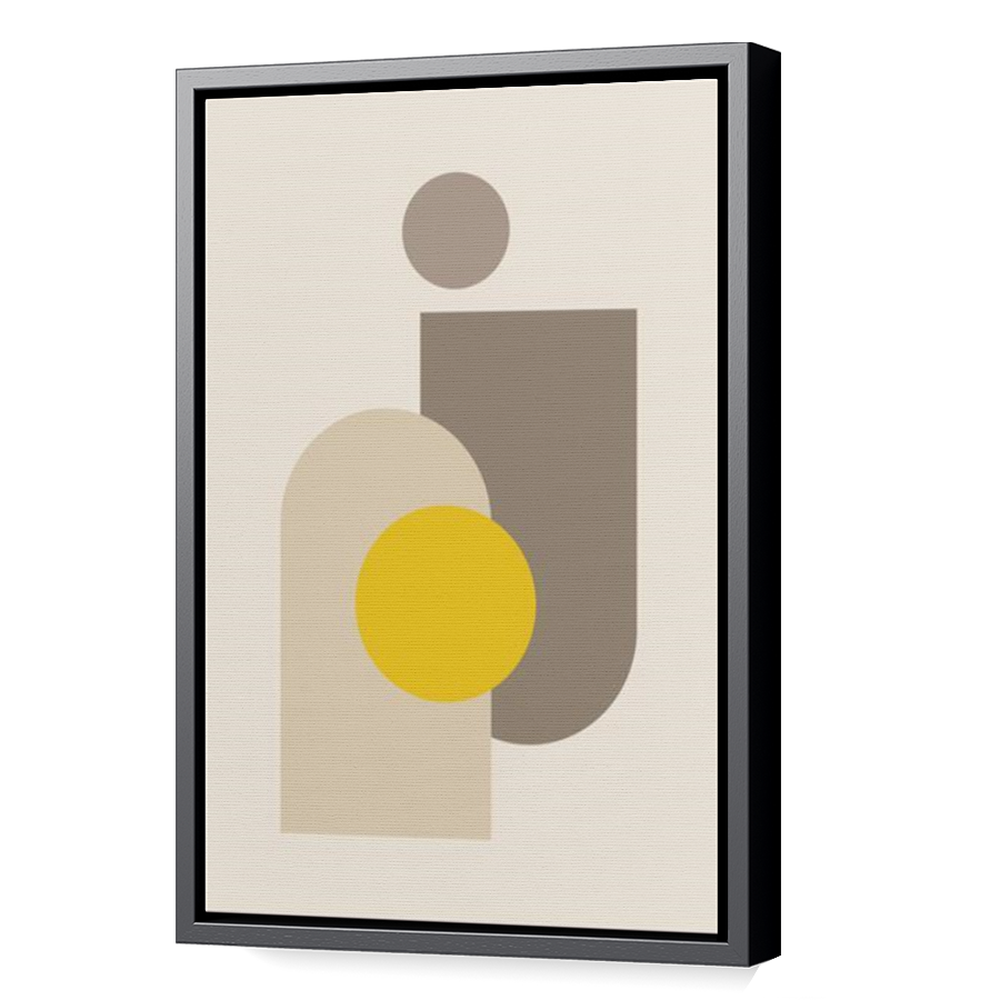 Thumbnail for Canvas - Black Floating Frame