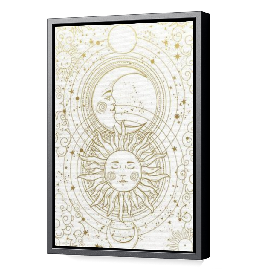 Thumbnail for Canvas - Black Floating Frame
