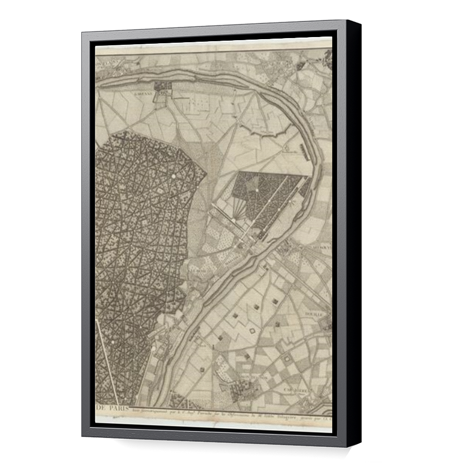 Thumbnail for Canvas - Black Floating Frame