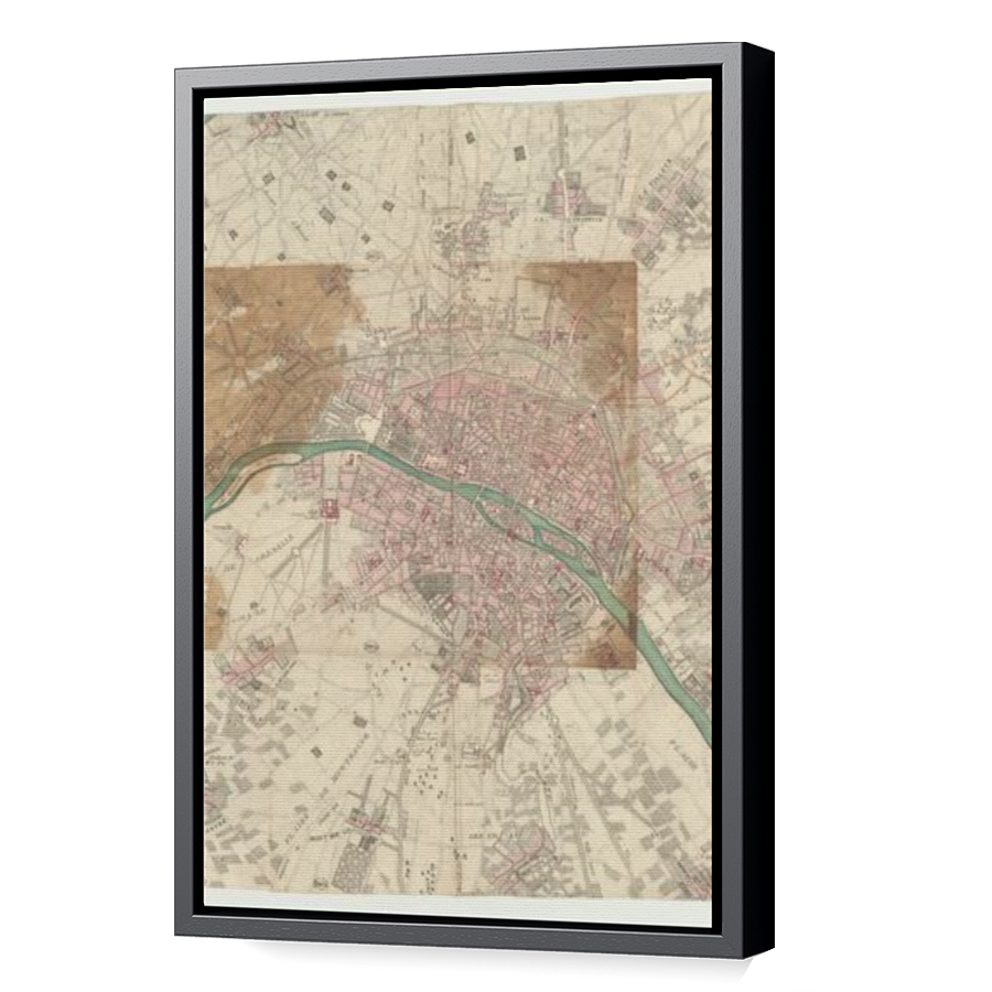 Thumbnail for Canvas - Black Floating Frame