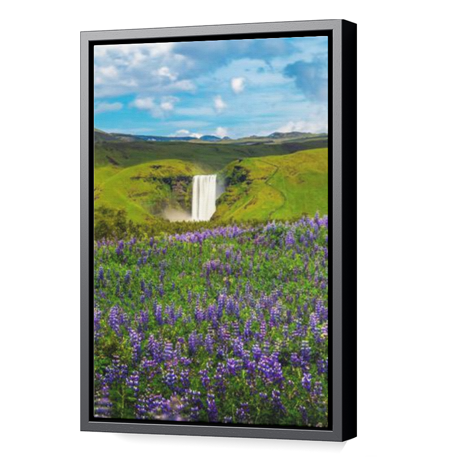 Thumbnail for Canvas - Black Floating Frame