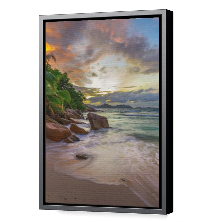 Thumbnail for Canvas - Black Floating Frame