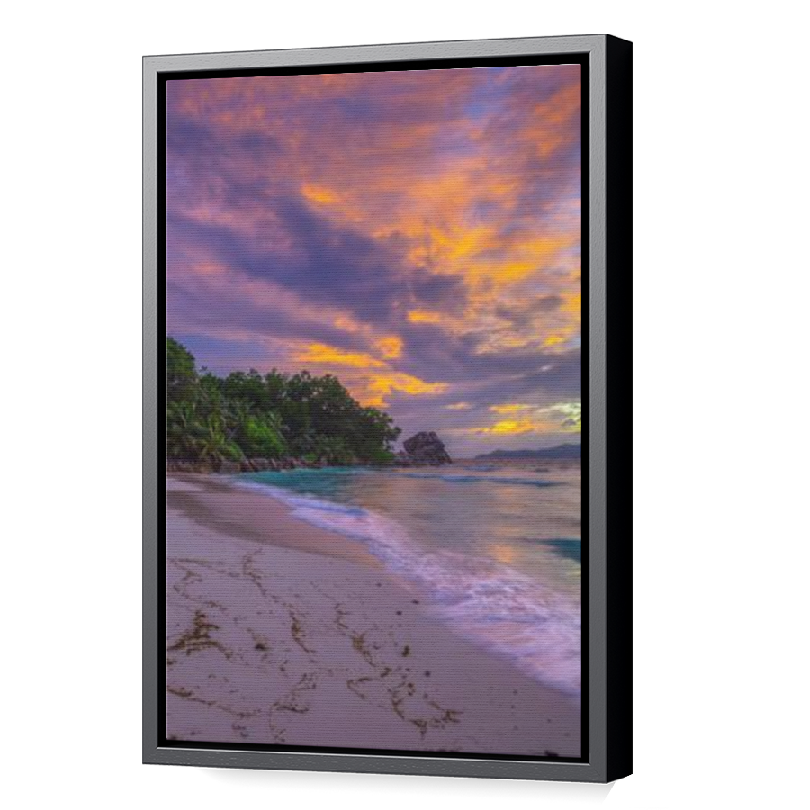 Thumbnail for Canvas - Black Floating Frame