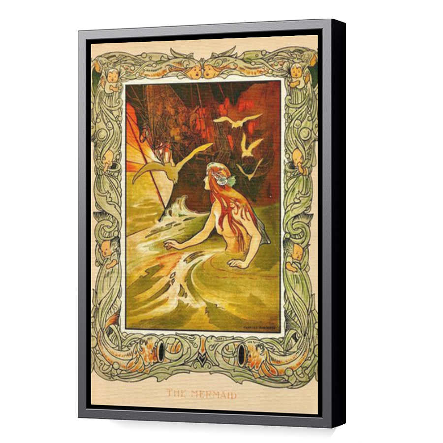 Thumbnail for Canvas - Black Floating Frame