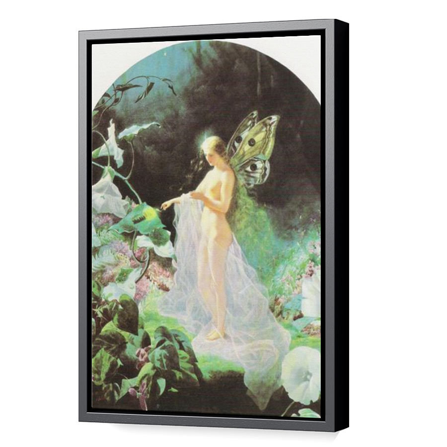 Thumbnail for Canvas - Black Floating Frame