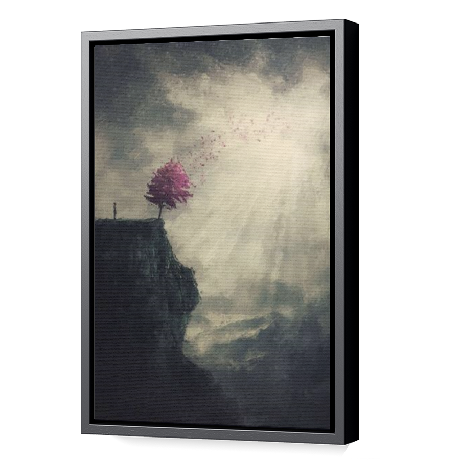 Thumbnail for Canvas - Black Floating Frame