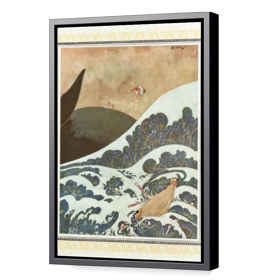 Thumbnail for Canvas - Black Floating Frame