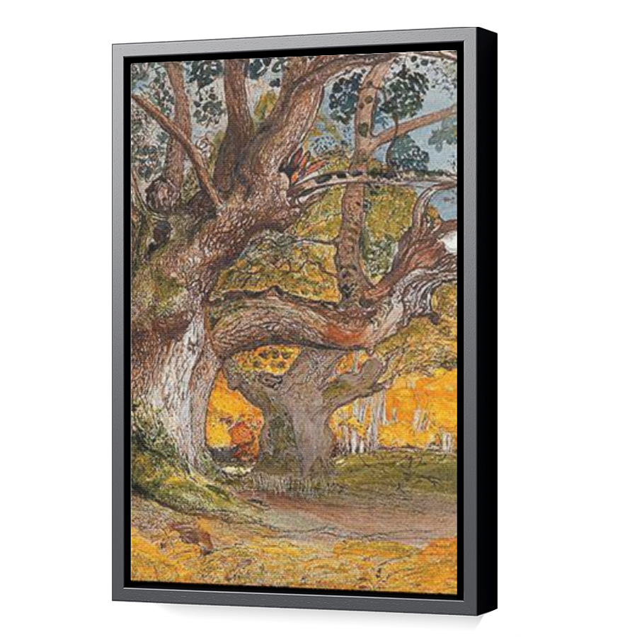 Thumbnail for Canvas - Black Floating Frame