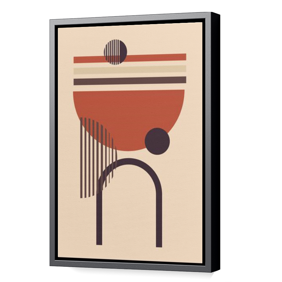 Thumbnail for Canvas - Black Floating Frame
