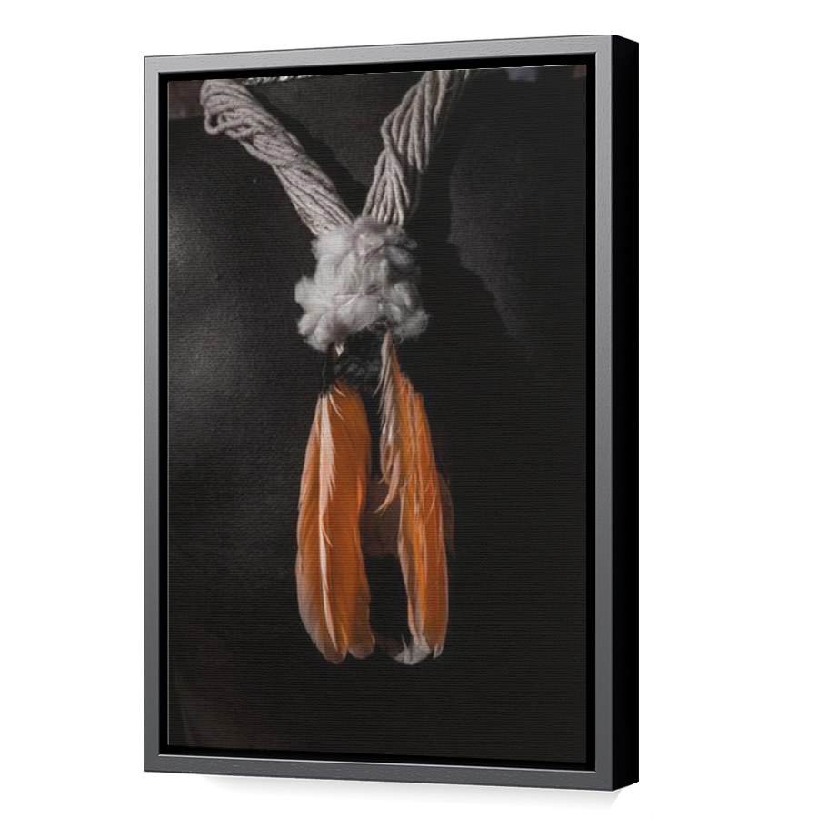 Thumbnail for Canvas - Black Floating Frame
