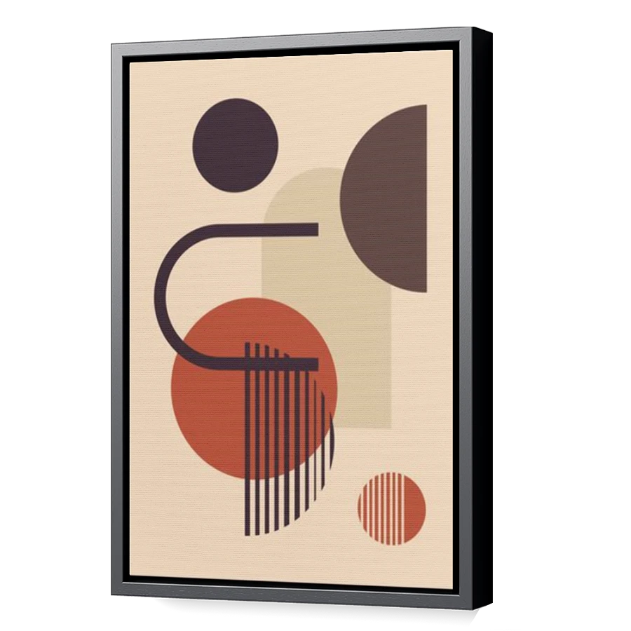 Thumbnail for Canvas - Black Floating Frame