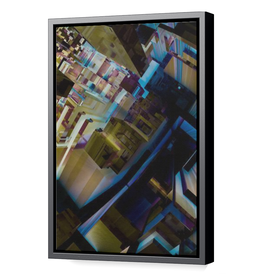 Thumbnail for Canvas - Black Floating Frame