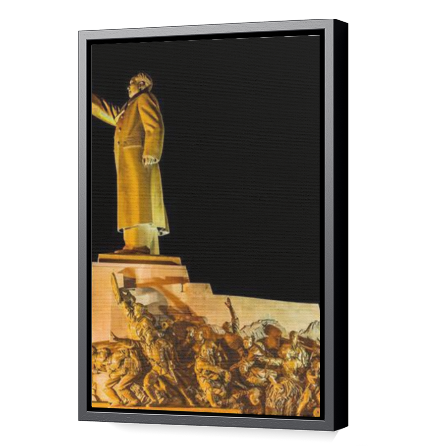 Thumbnail for Canvas - Black Floating Frame