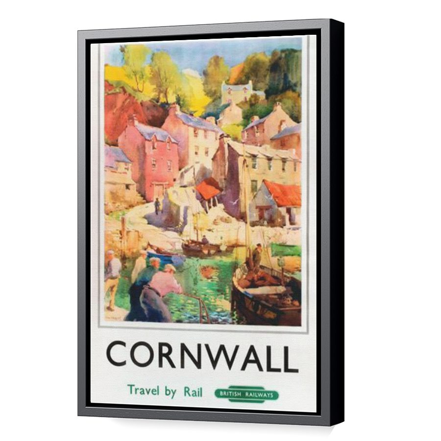 Thumbnail for Canvas - Black Floating Frame