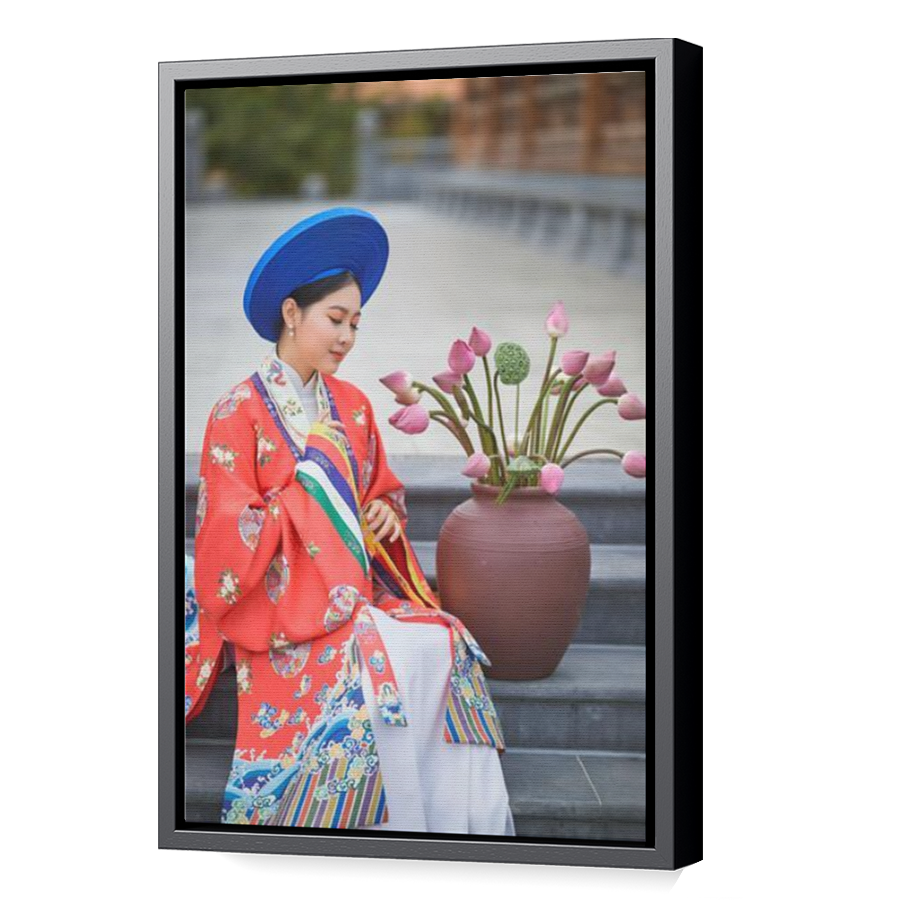Thumbnail for Canvas - Black Floating Frame