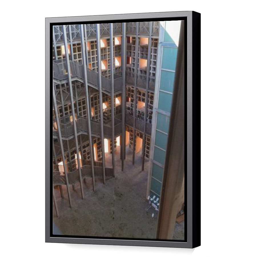 Thumbnail for Canvas - Black Floating Frame