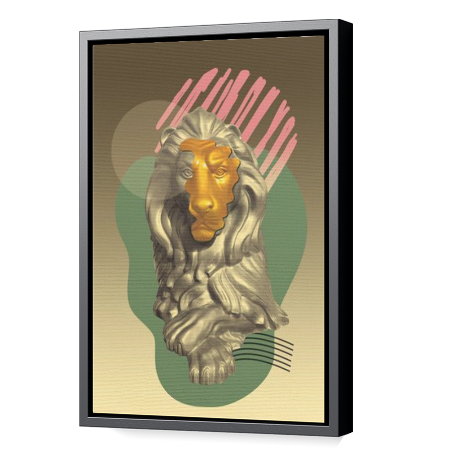 Thumbnail for Canvas - Black Floating Frame