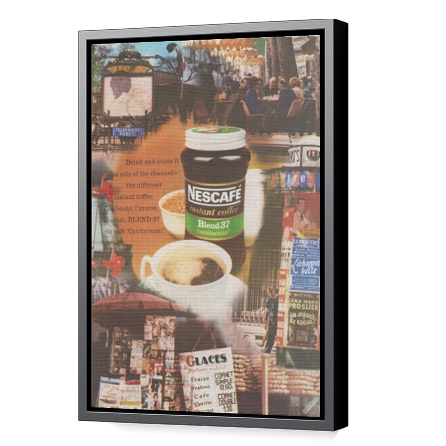 Thumbnail for Canvas - Black Floating Frame