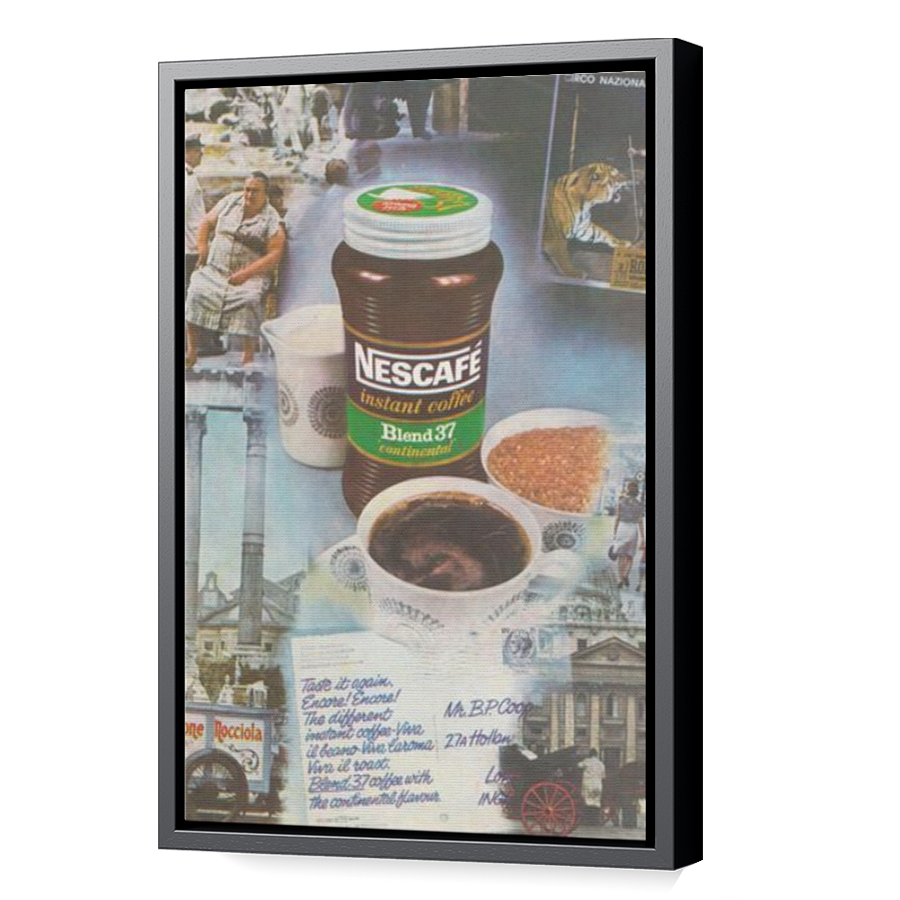 Thumbnail for Canvas - Black Floating Frame