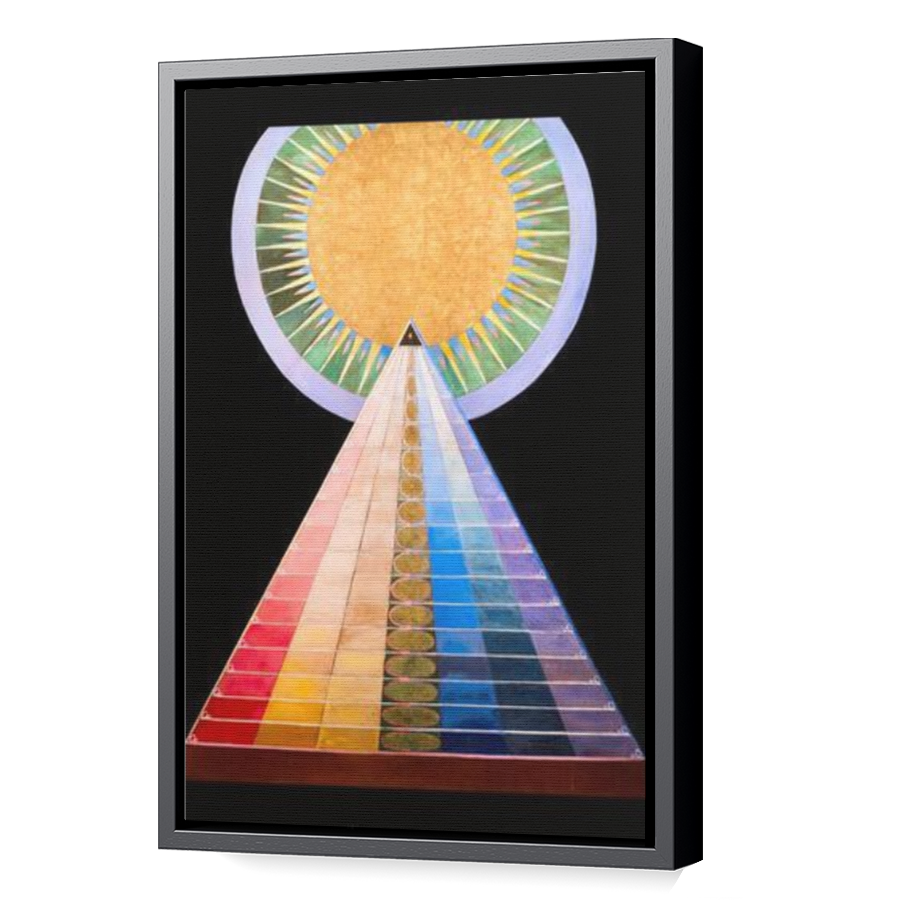 Thumbnail for Canvas - Black Floating Frame